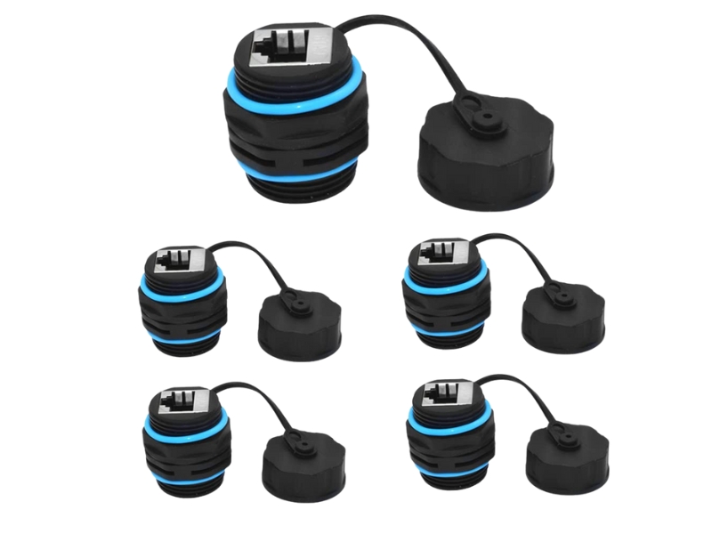 IP68 RJ45 Waterproof Socket Connector